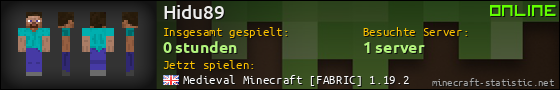 Benutzerleisten 560x90 für Hidu89
