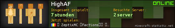 Benutzerleisten 560x90 für HighAF