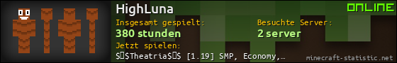 Benutzerleisten 560x90 für HighLuna
