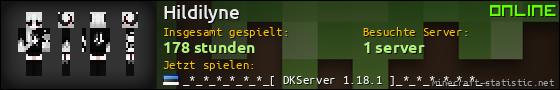 Benutzerleisten 560x90 für Hildilyne