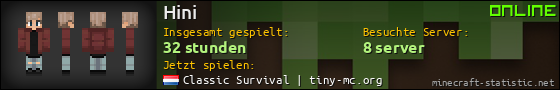 Benutzerleisten 560x90 für Hini