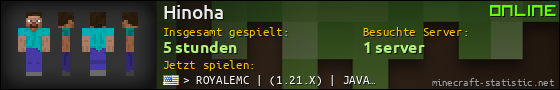 Benutzerleisten 560x90 für Hinoha