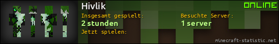 Benutzerleisten 560x90 für Hivlik
