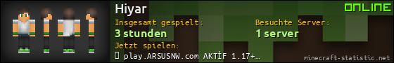 Benutzerleisten 560x90 für Hiyar