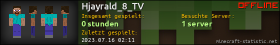 Benutzerleisten 560x90 für Hjayrald_8_TV