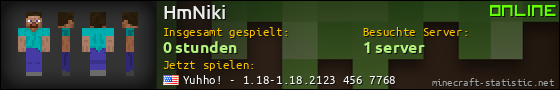 Benutzerleisten 560x90 für HmNiki