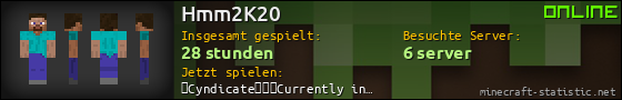 Benutzerleisten 560x90 für Hmm2K20