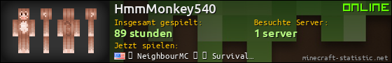 Benutzerleisten 560x90 für HmmMonkey540