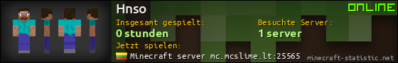 Benutzerleisten 560x90 für Hnso
