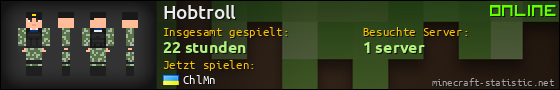 Benutzerleisten 560x90 für Hobtroll
