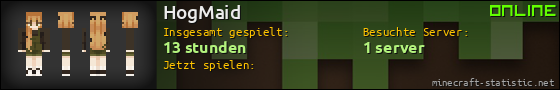 Benutzerleisten 560x90 für HogMaid
