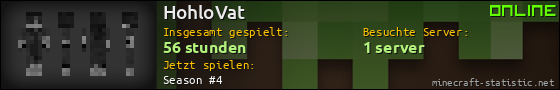 Benutzerleisten 560x90 für HohloVat