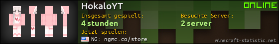 Benutzerleisten 560x90 für HokaloYT