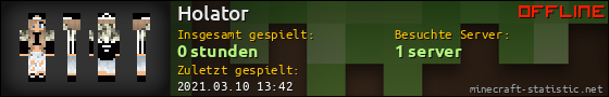 Benutzerleisten 560x90 für Holator