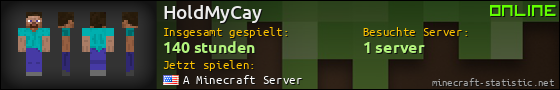 Benutzerleisten 560x90 für HoldMyCay