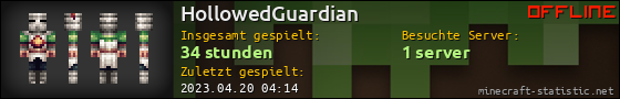 Benutzerleisten 560x90 für HollowedGuardian