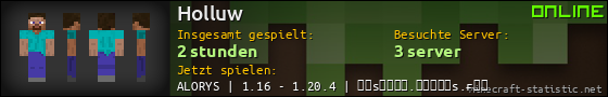 Benutzerleisten 560x90 für Holluw
