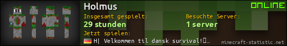 Benutzerleisten 560x90 für Holmus