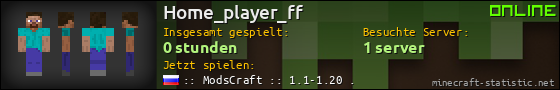 Benutzerleisten 560x90 für Home_player_ff