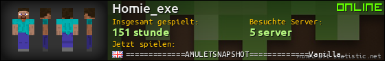 Benutzerleisten 560x90 für Homie_exe