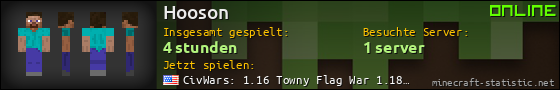Benutzerleisten 560x90 für Hooson
