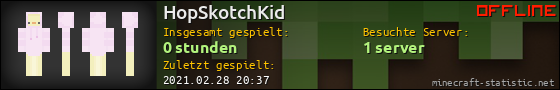 Benutzerleisten 560x90 für HopSkotchKid