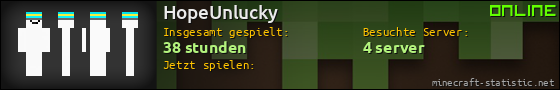 Benutzerleisten 560x90 für HopeUnlucky