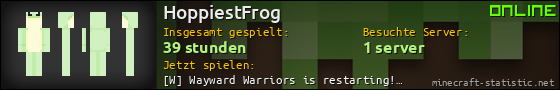 Benutzerleisten 560x90 für HoppiestFrog