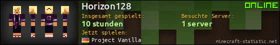 Benutzerleisten 560x90 für Horizon128