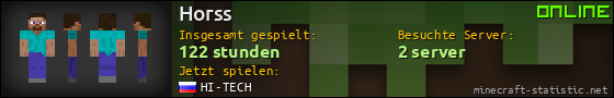Benutzerleisten 560x90 für Horss