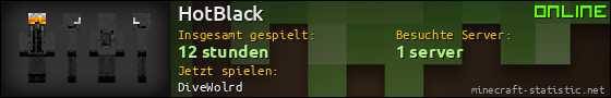 Benutzerleisten 560x90 für HotBlack