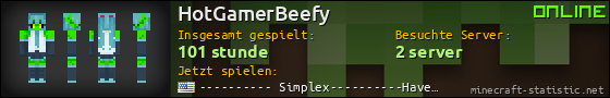 Benutzerleisten 560x90 für HotGamerBeefy