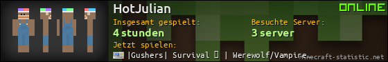Benutzerleisten 560x90 für HotJulian