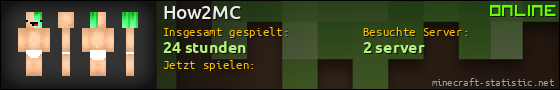 Benutzerleisten 560x90 für How2MC