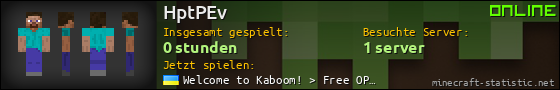 Benutzerleisten 560x90 für HptPEv