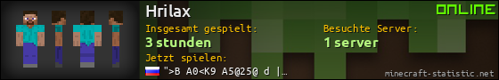 Benutzerleisten 560x90 für Hrilax