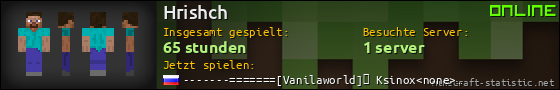 Benutzerleisten 560x90 für Hrishch