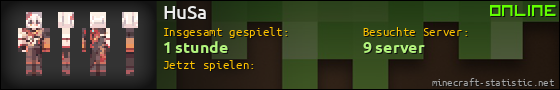 Benutzerleisten 560x90 für HuSa