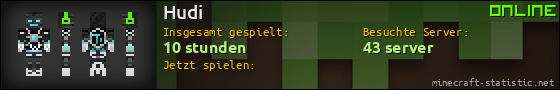 Benutzerleisten 560x90 für Hudi