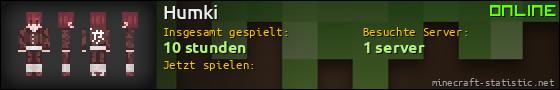 Benutzerleisten 560x90 für Humki