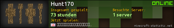 Benutzerleisten 560x90 für Hunt170