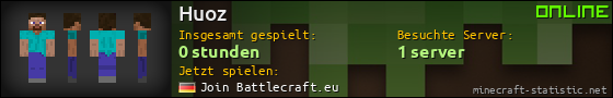 Benutzerleisten 560x90 für Huoz