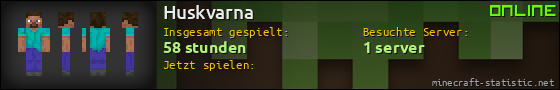 Benutzerleisten 560x90 für Huskvarna