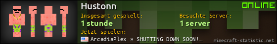 Benutzerleisten 560x90 für Hustonn