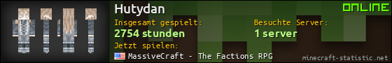 Benutzerleisten 560x90 für Hutydan