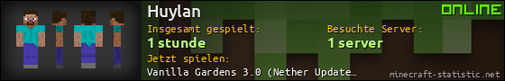 Benutzerleisten 560x90 für Huylan