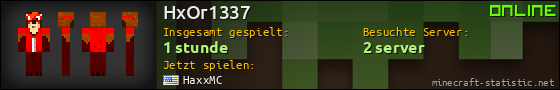 Benutzerleisten 560x90 für HxOr1337