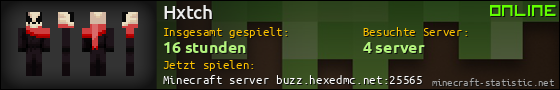 Benutzerleisten 560x90 für Hxtch