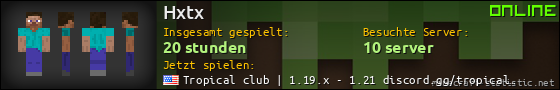 Benutzerleisten 560x90 für Hxtx