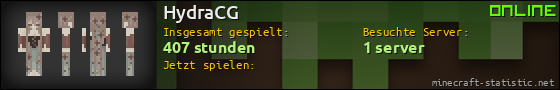 Benutzerleisten 560x90 für HydraCG